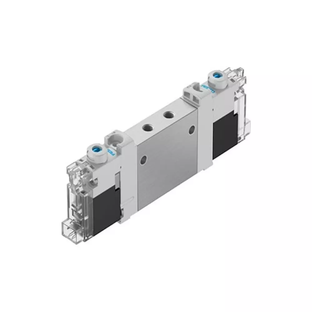 Festo Pneumatic Solenoid Valve VUVG M5 Connection Port, VUVG-LK10-B52-T-M5-1H2L-F1A
