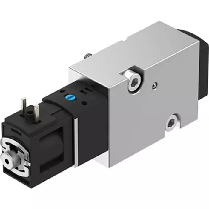 Festo Two Directional Flow Pneumatic Solenoid Valve VSNC G 1/8 Connection Port, VSNC-FKA-M52-RD-G18-1C1-S