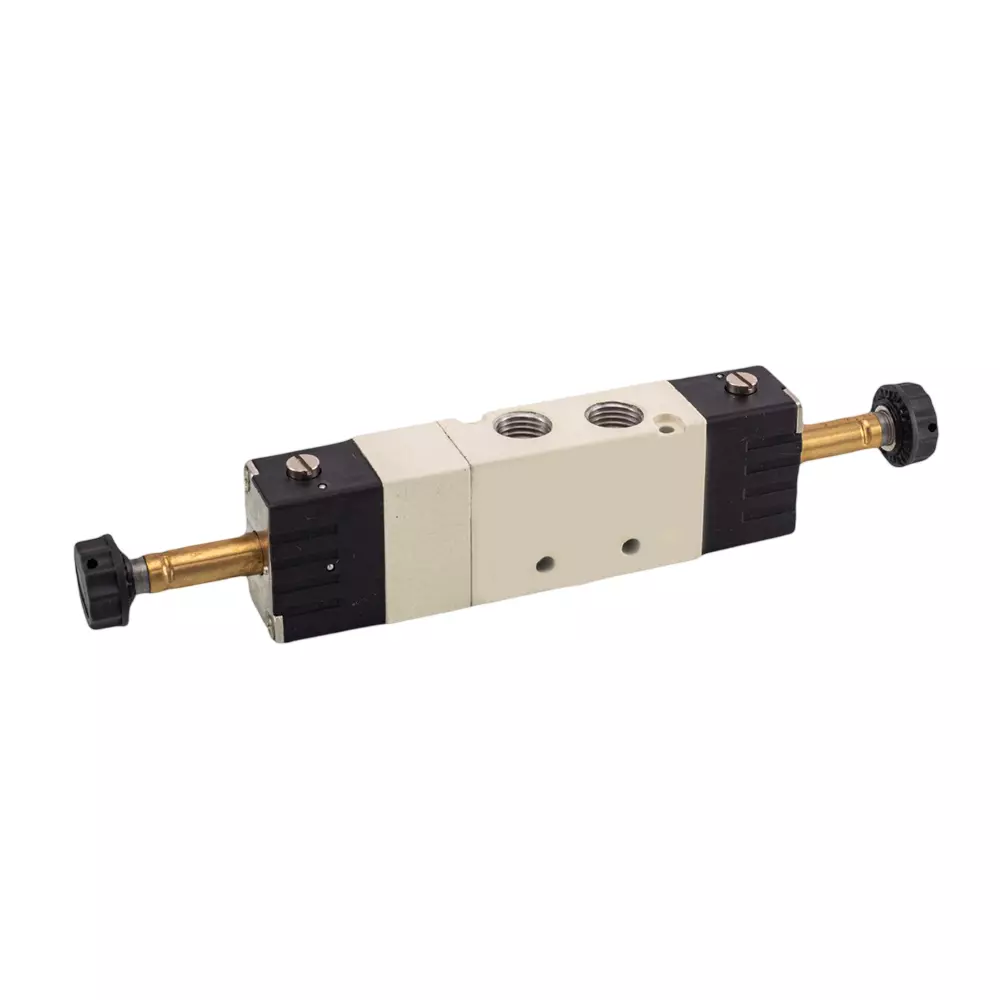 Spac Solenoid Center Exhaust Valve Double Multicolor 6.35 mm Thread Size for Industrial Use, PS20G2S-02