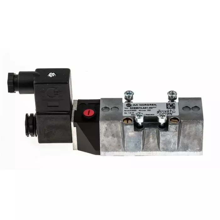 Norgren Pneumatic Solenoid Valve 5/2 Valve-Solenoid/Spring SXE Series 110V AC, SXE9573-A81-00/110VAC