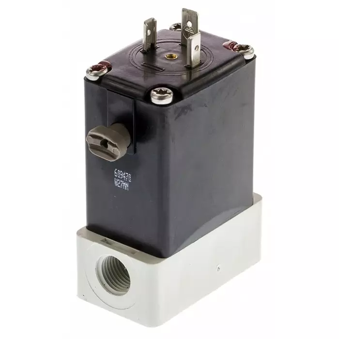 Burkert Solenoid Valve 0 3 port(s) NO/NC 24 V DC 1/4 inch, 78556