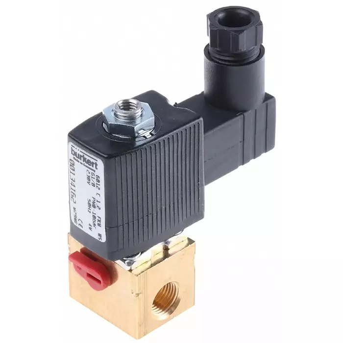 Burkert Solenoid Valve 2 port(s) NC 230 V AC 1/8 inch, 134162