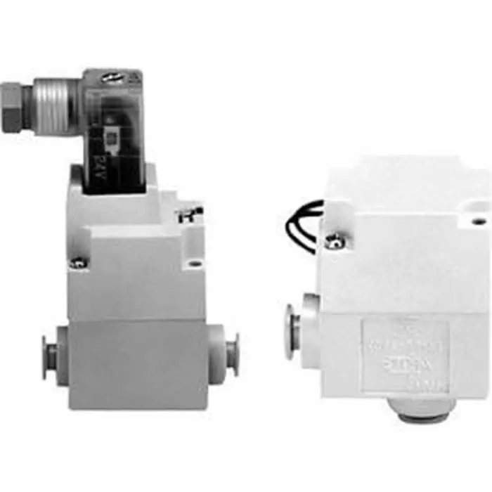 SMC Air Operated Pneumatic Solenoid Valve One Touch Fitting 12 mm VQ20/30 Series 24 V DC, VQ31A1-5YOB-C12-Q