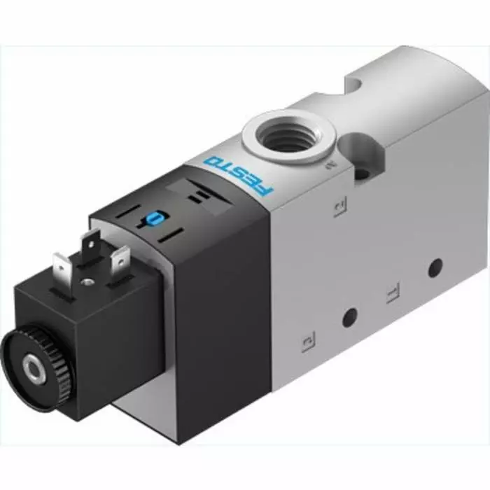 Festo Pneumatic Solenoid Valve 3/8 inch, VUVS-L30-M32U-AZD-G38-F8-1B2