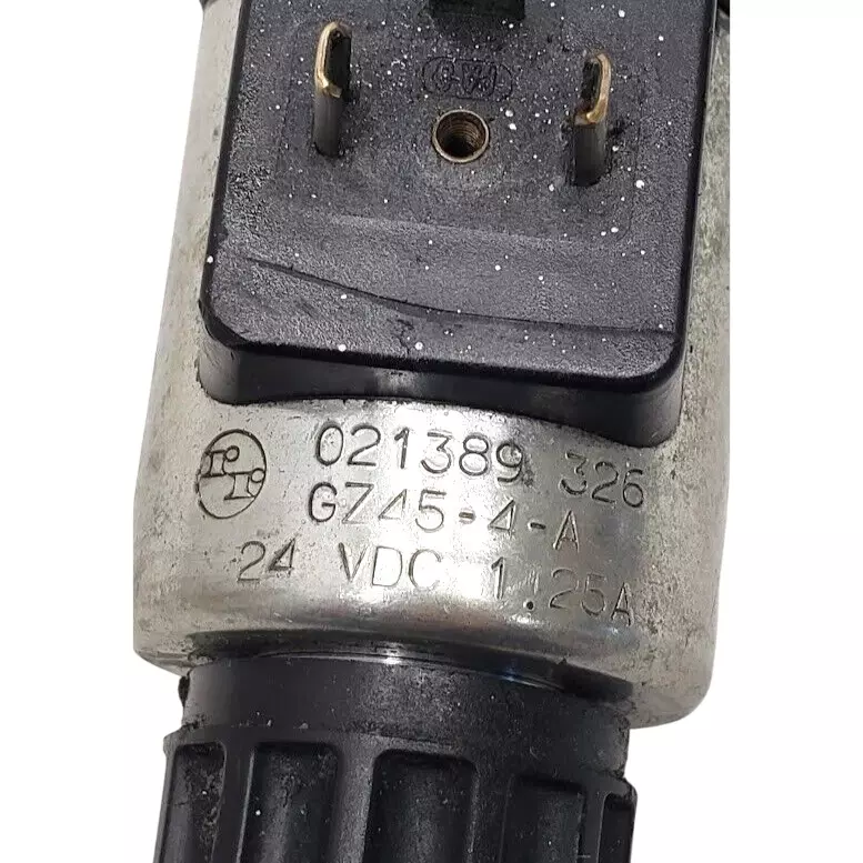 Rexroth Directional Solenoid Control Valve 1.25 A Power Sliver, Blue & Black For Industrial Use