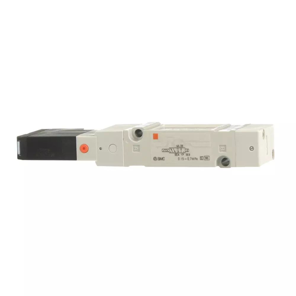smc-solenoid-valve-type-sv1000-series-5-port-2-position-single-actuation-and-24-v-dc-rating-sv1100-5fu