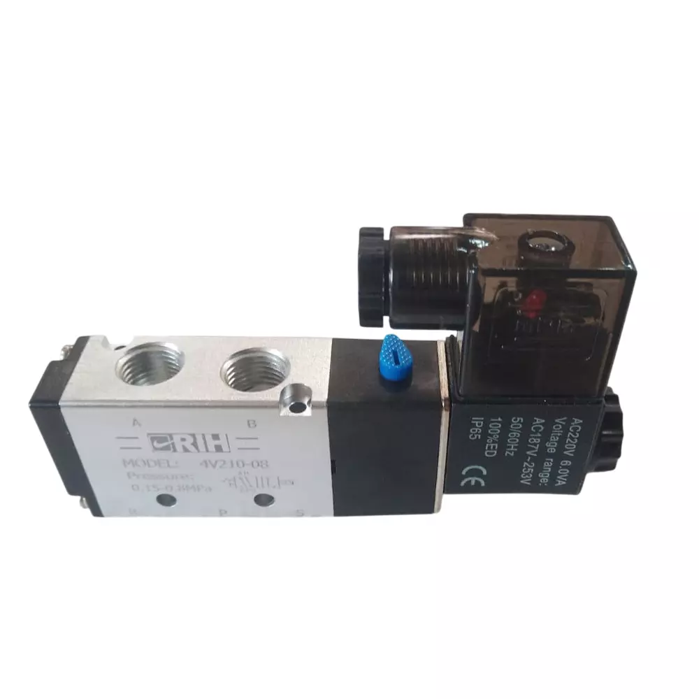 RIH Pneumatic Air Solenoid Valves 4V Series, 4V-210-08 220V