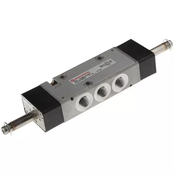 Norgren Pneumatic Solenoid Valve 5/2 Valve-Solenoid/Pilot G 1/4 V60 Series, V61B511A-A3000