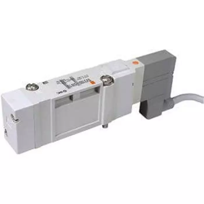 SMC 2 Position Double Pneumatic Solenoid Valve SV1000 Series 24 V DC, SV1200-5W1U