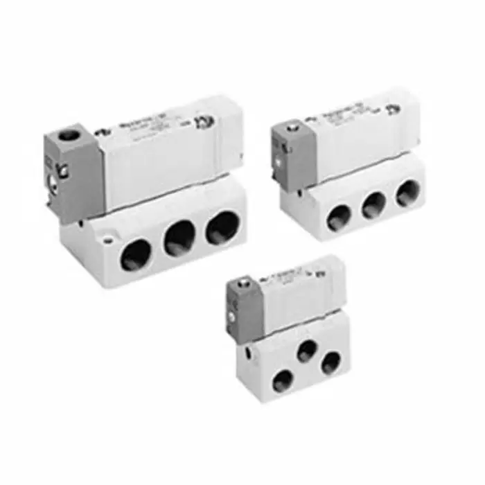 SMC 5 Port Solenoid Valve - Solenoid G 1/4 SYA Series, SYA7240