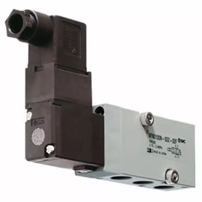 SMC 3 Port Solenoid Valve - Solenoid G 1/4 VFN Series 24 V DC, VFN2120N-4DZ-02F-Q