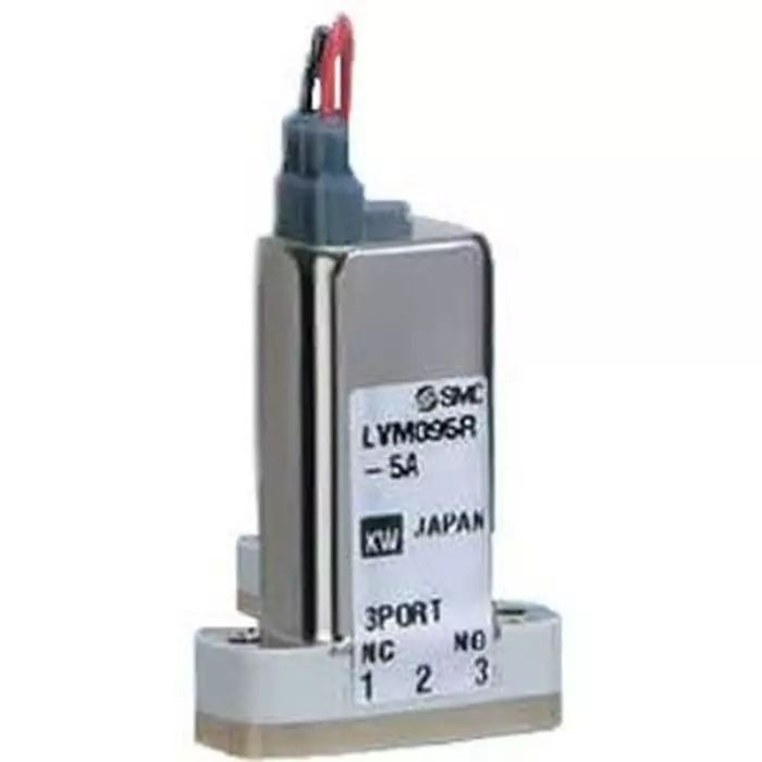SMC Solenoid Valve, 2 port(s), NC, 24 V, LVM09R3Y1-5A-3-Q