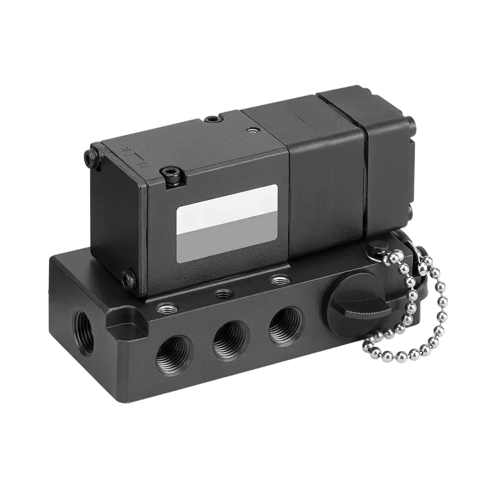 SMC Solenoid Valve Direct Operated Metal Seal Main Valve Construction and 3/8 inch (9.5 mm) Port Size, VS4210-034U