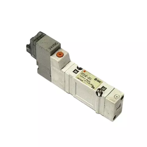 TECHNO Single Solenoid Valve 5/2 Way SMC Type 220 VAC 3.18 mm 1/8 inch Size, SY-3140-01