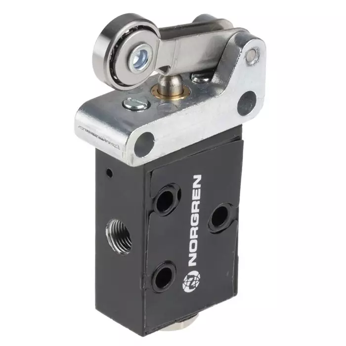Norgren Pneumatic Manual Control Valve Roller 3/2 S/666 Series G 1/8 1/8in III B, S/666/83/R