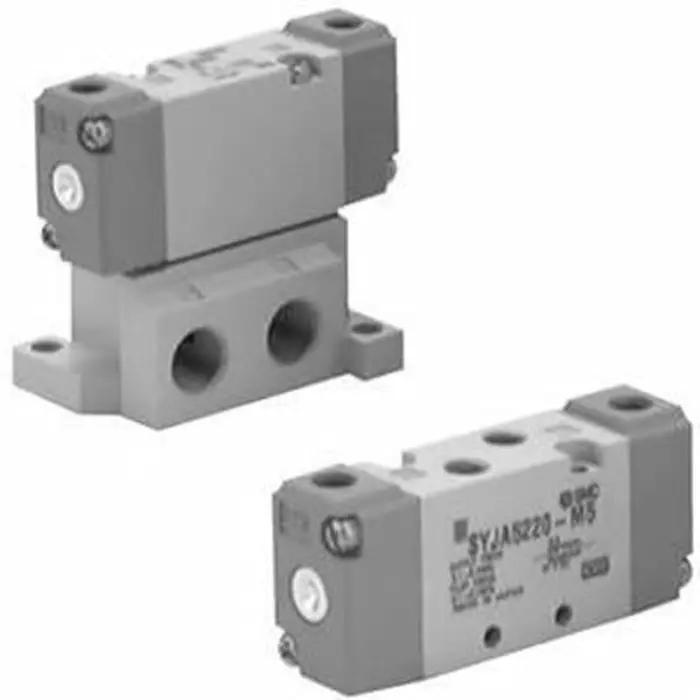 SMC Air Pilot Solenoid Valve - Air M5 SYJA Series, SYJA5320-M5