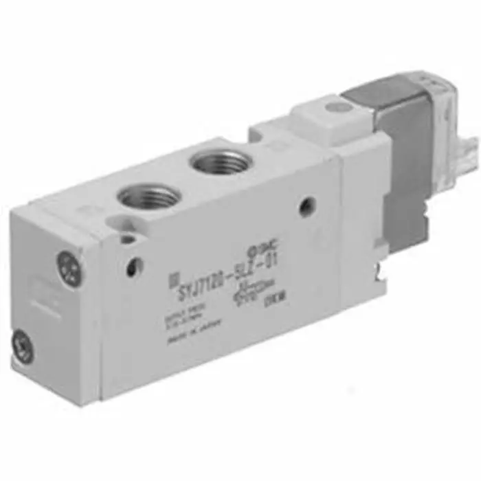 SMC 2 Position Single Pneumatic Solenoid Valve G 1/8 SYJ7000 Series 220V ac, SYJ7120-4DZ-01F-Q