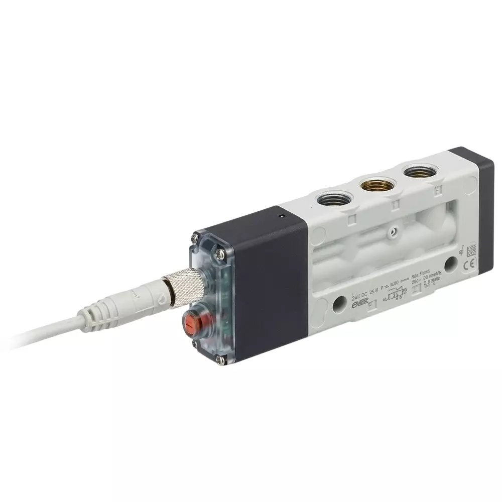 SMC High Speed Response Pilot Operated Solenoid Valve DXT1215 Series With Power Saving Circuit and 24 V DC Rating, DXT1215T-5W1U-01