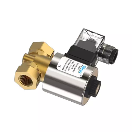 Uflow 24 V DC NC Brass Solenoid 2/2 Way Valve DAC-DB112E013