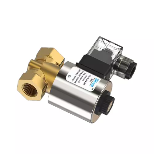 Uflow 24 V DC NC Brass Solenoid 2/2 Way Valve DAC-DB112E013