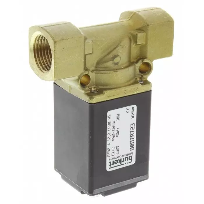 Burkert Solenoid Valve 0 2 port(s) NC 230 V AC 1/2 inch, 78723