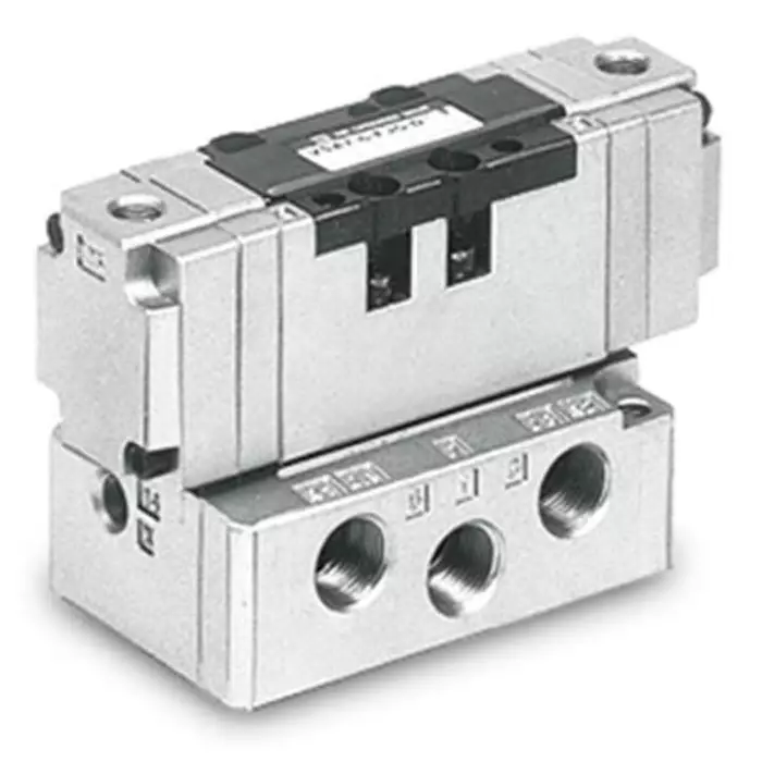 SMC Air Operated Solenoid Valve - Solenoid VSA7-6 Series, EVSA7-6-FG-S-2