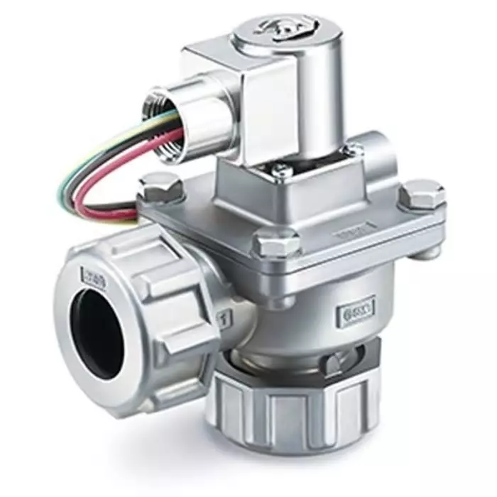 SMC Dust Collector Pneumatic Solenoid Valve G 1-1/2 JSXF Series 24V, JSXFF-14F-5DSB