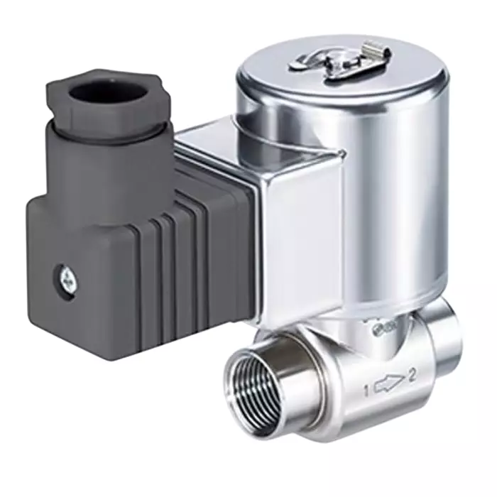 SMC Solenoid Valve, 2 port(s), NC, 24 V DC, 3/8 inch, JSX31-SF403F-5DS