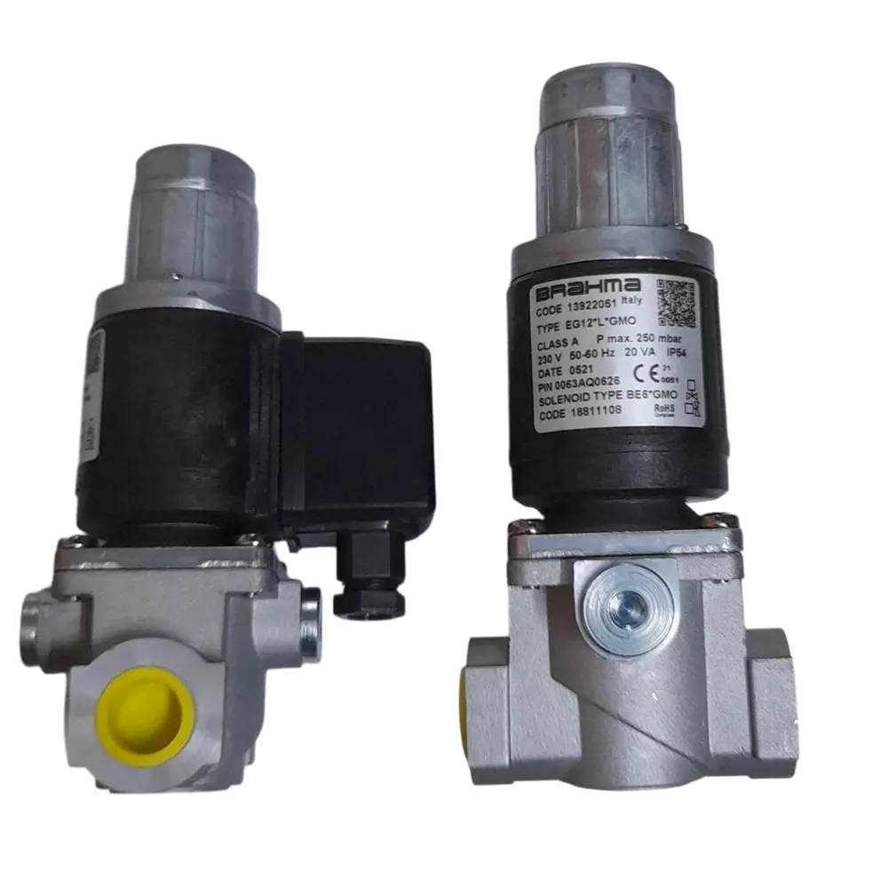 Brahma Solenoid Gas Valve 230 V 20 VA, EG12LGMO