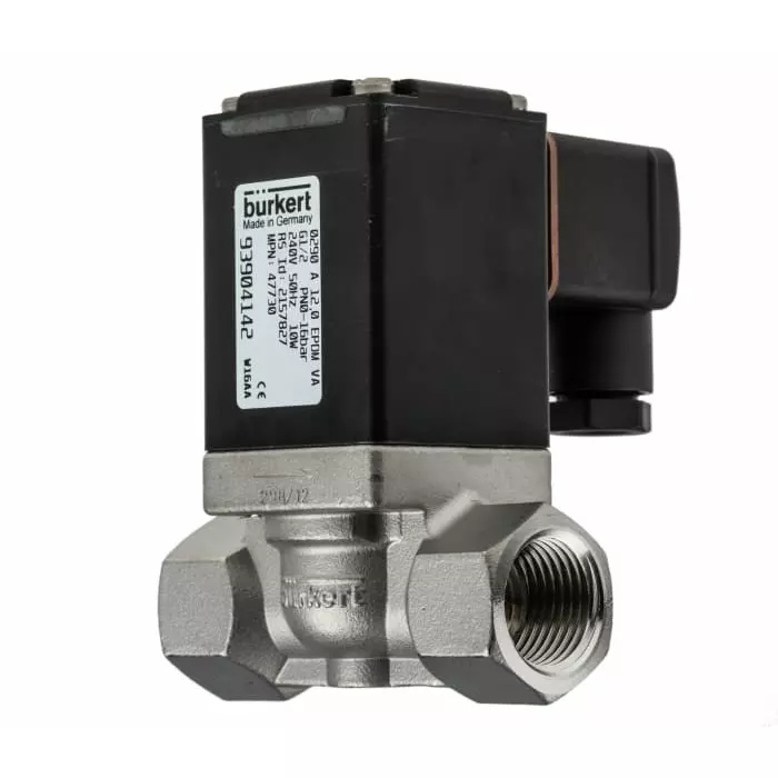 Burkert Solenoid Valve 0 2 port(s) NC 240 V AC 1/2 inch, 47730