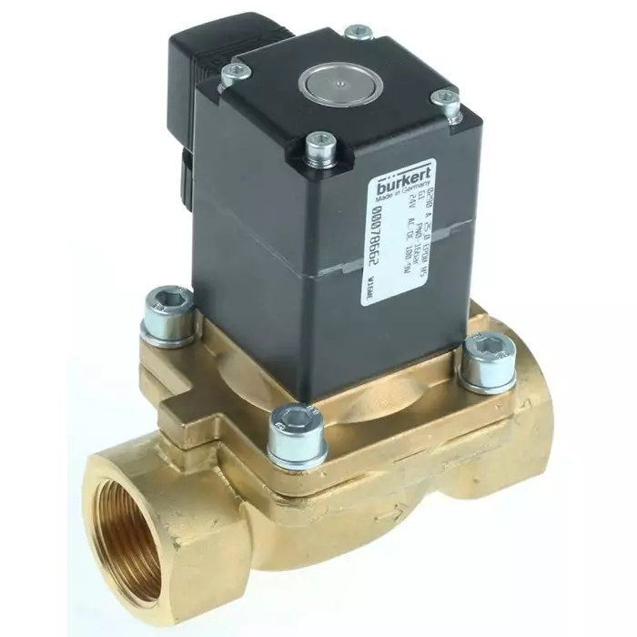 Burkert Solenoid Valve 0 2 port(s) NC 24 V AC/dc 1 inch, 78662