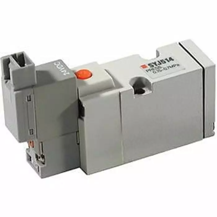 SMC 4/5 Port Solenoid Valve - Solenoid SYJ5000 Series 24 V DC, SYJ514M-5LOU-Q