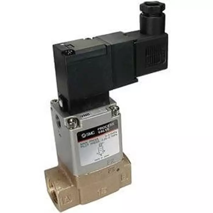 SMC Pneumatic Control Valve, 2 port(s), NC, 24 V DC, 1-1/2 inch, EVNB611A-F40A-5D-Q