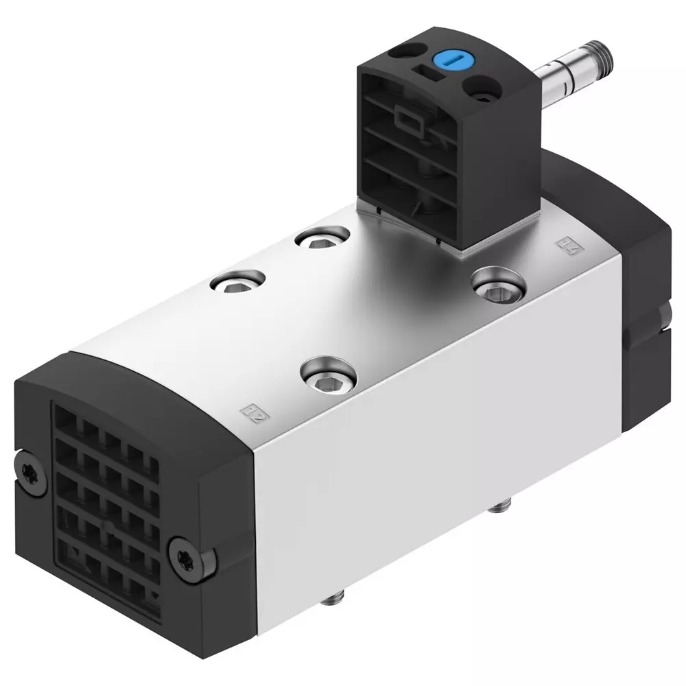 FESTO Solenoid Valve Piston Gate Valve Design 0.3 Mpa - 1 Mpa Operating Pressure, 8198586