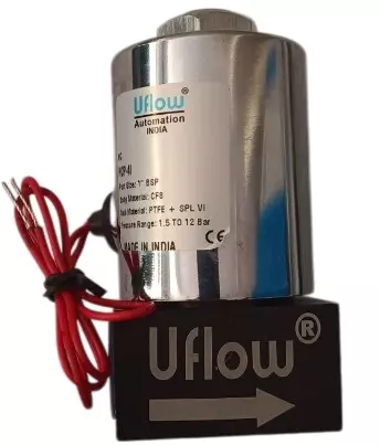 Uflow 230 V AC NC Aluminum Solenoid 2/2 Way Valve DAS-DA204E040