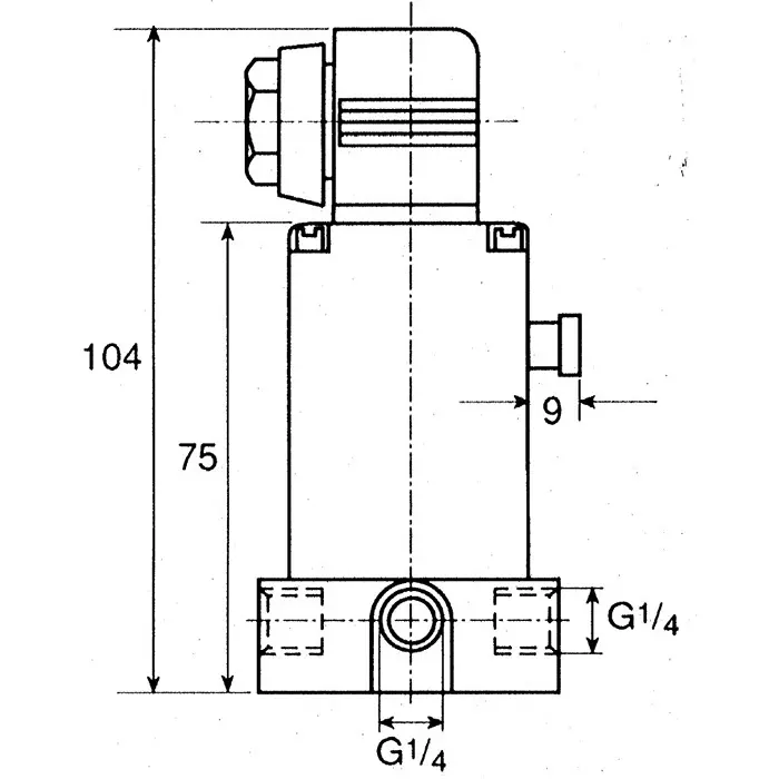 Burkert Solenoid Valve 0 2 port(s) NC 230 V AC 1/4 inch, 49969
