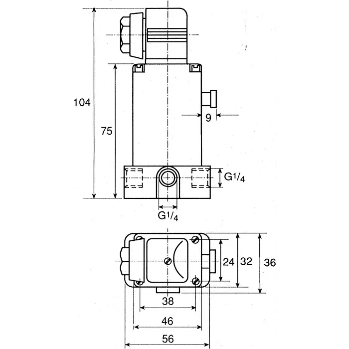 Burkert Solenoid Valve 0 2 port(s) NC 230 V AC 1/4 inch, 49969