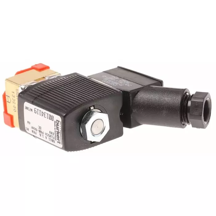 Burkert Solenoid Valve 2 port(s) NC 24 V DC, 134119