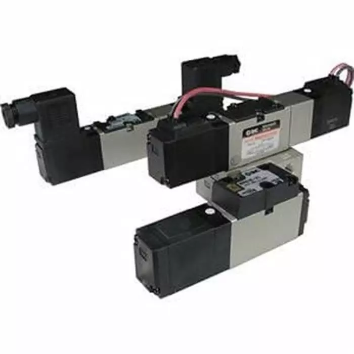 SMC 2 Position Single Pneumatic Solenoid Valve - Solenoid VFR2000 Series 220V ac, VFR2100-5FZ-Q