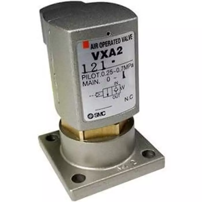 SMC Solenoid Valve, 2 port(s), Normally Closed, VXA2121-00-1