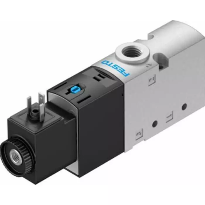 Festo Pneumatic Solenoid Valve 1/8 inch, VUVS-LT20-M32U-MD-G18-F7-1C1