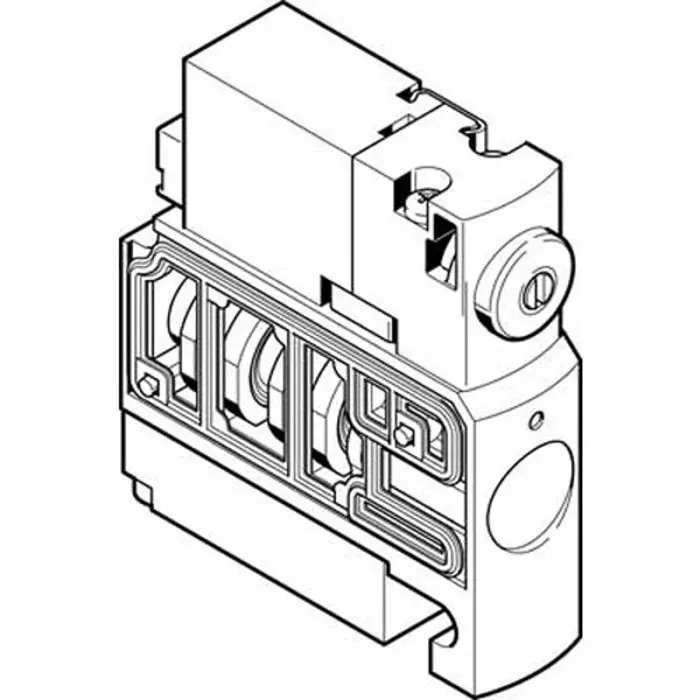 Festo Pneumatic Solenoid Valve 2/2 inch, CPVSC1-M1H-K-P