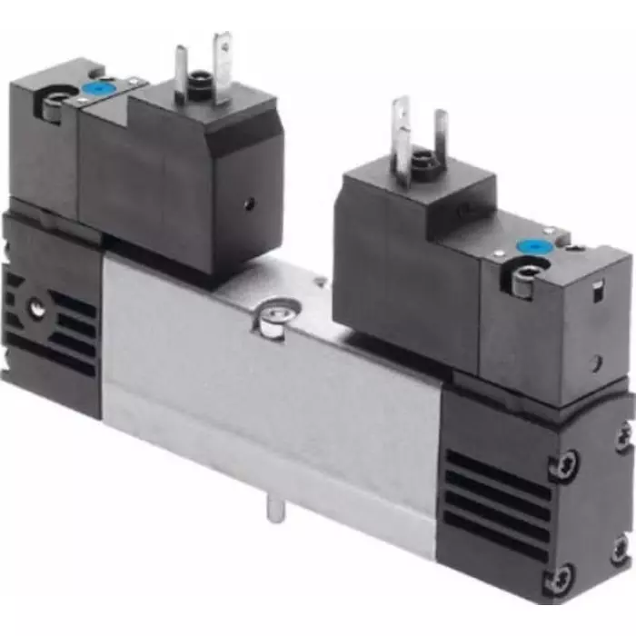Festo Pneumatic Solenoid Valve 18 mm, VSVA-B-P53E-H-A2-2AC1