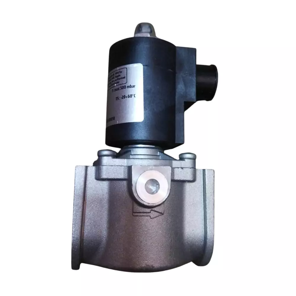 Madas Solenoid Valve Normally Open Aluminium Black & Silver 1 Bar Pressure Bar for Industrial Use, EVAP-1/NA DN 25