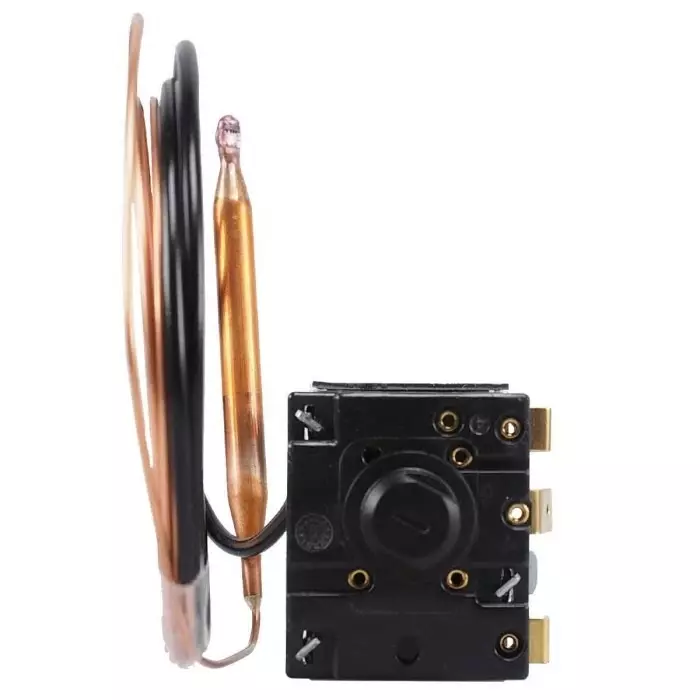 Jumo Panel Mount Capillary Thermostat Automatic Reset 0°C to 100°C, 60002994