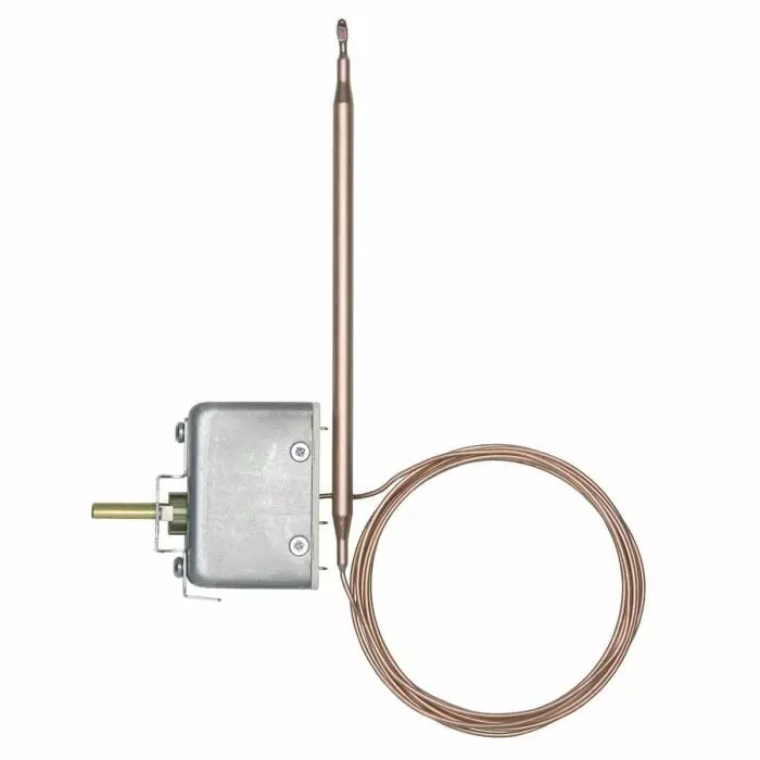 Jumo Panel Mount Capillary Thermostat Automatic Reset 0°C to 100°C, 602021/0001-025-000-25-1000-40-10-00-00-000-00-6