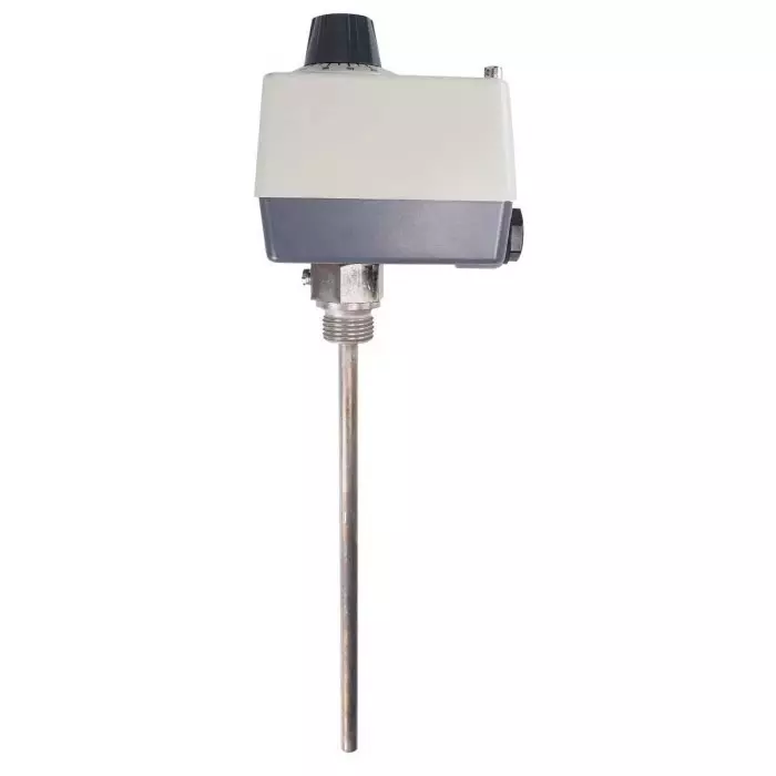 Jumo Surface Mount Capillary Thermostat Automatic Reset 0°C to 100°C, 603021/01-1-025-15-0-00-20-13-46-200-8-6/000
