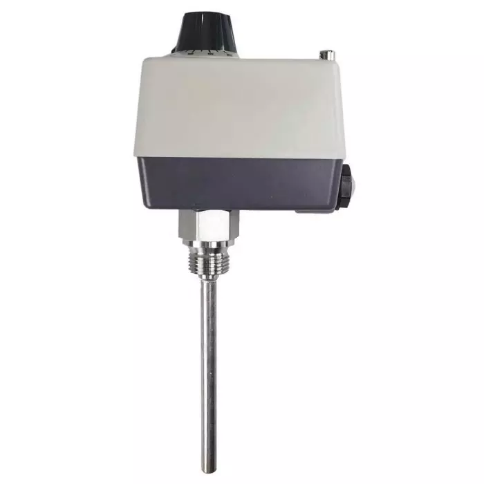 Jumo Surface Mount Capillary Thermostat Automatic Reset 0°C to 100°C, 603021/01-1-025-30-0-00-20-13-20-120-8-6/000