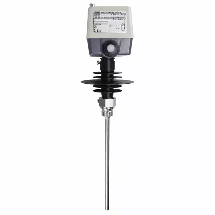 Jumo Surface Mount Capillary Thermostat Automatic Reset 50°C to 300°C, 60003323