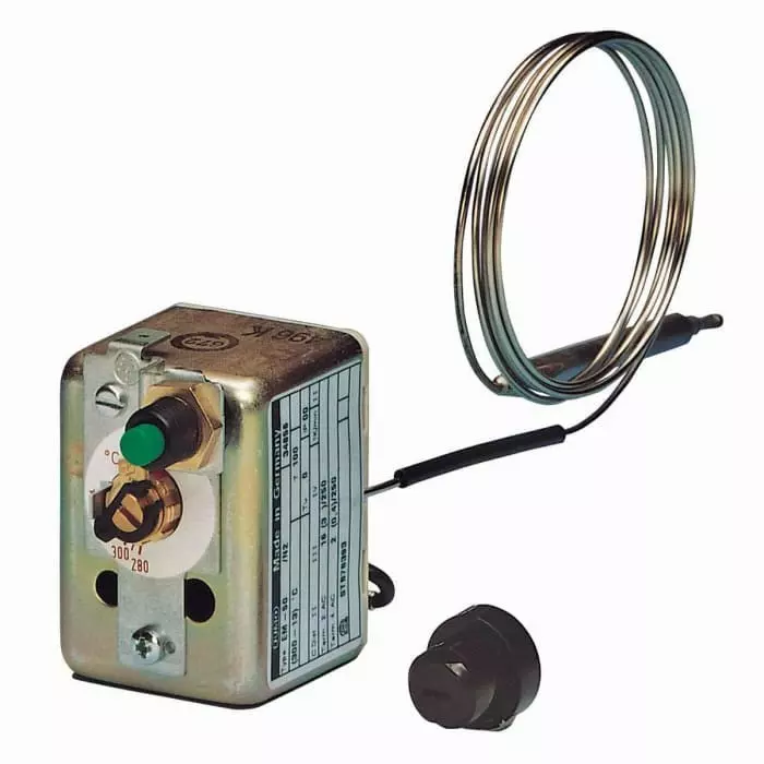 Jumo Panel Mount Capillary Thermostat Automatic Reset 300°C to 400°C, 602021/0050-095-000-00-1000-20-10-00-00-000-00-6